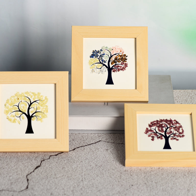 Tree of Life Picture Frame Decoration With Crystals