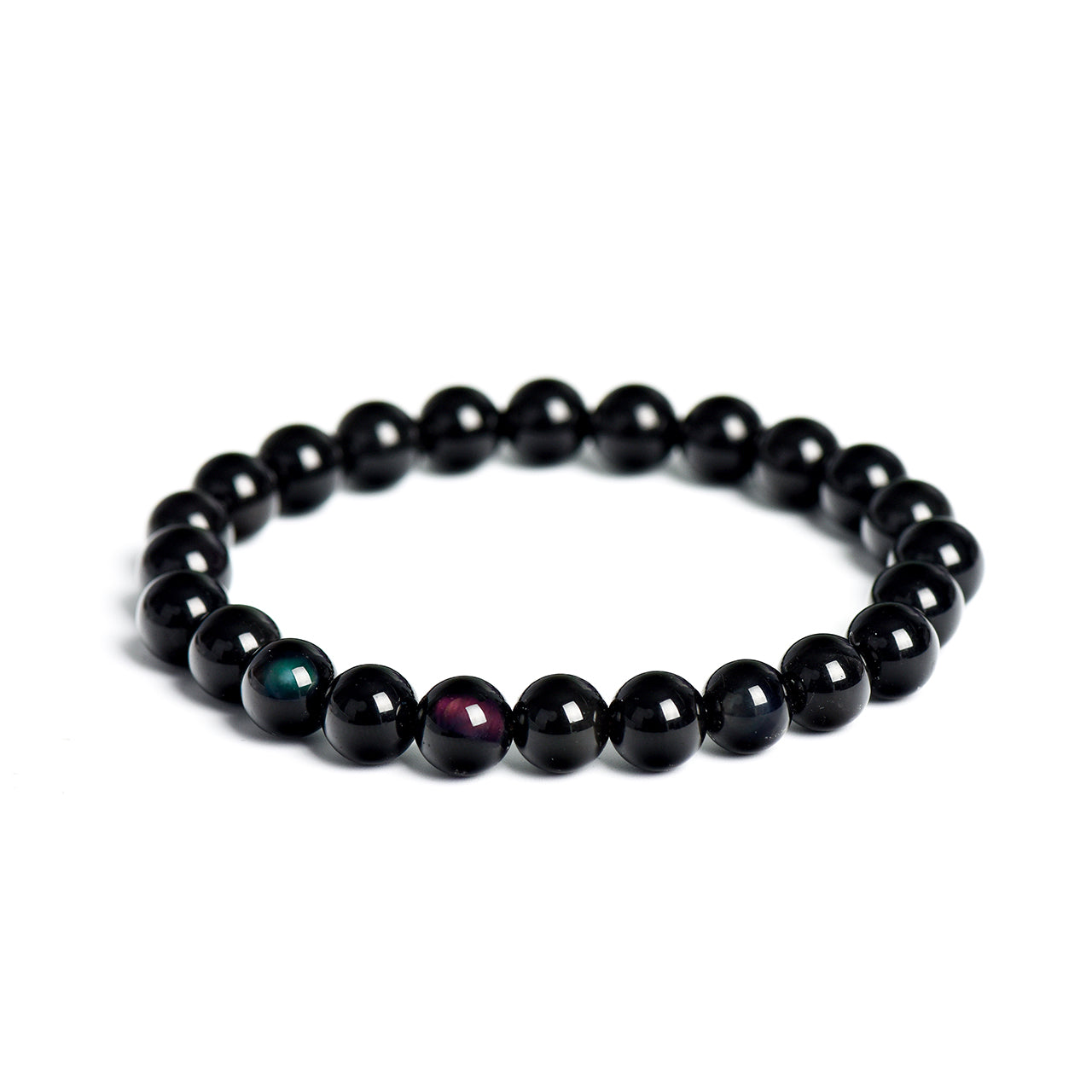LUMINOSOUL Coloured Obsidian Bracelet