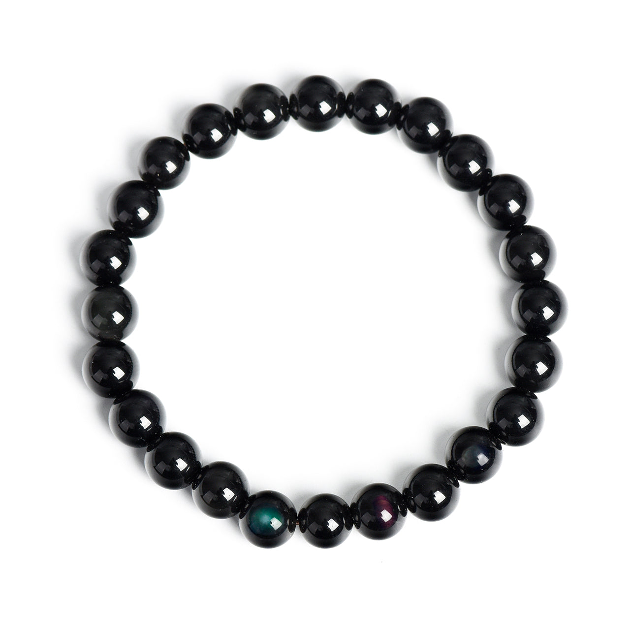 LUMINOSOUL Coloured Obsidian Bracelet