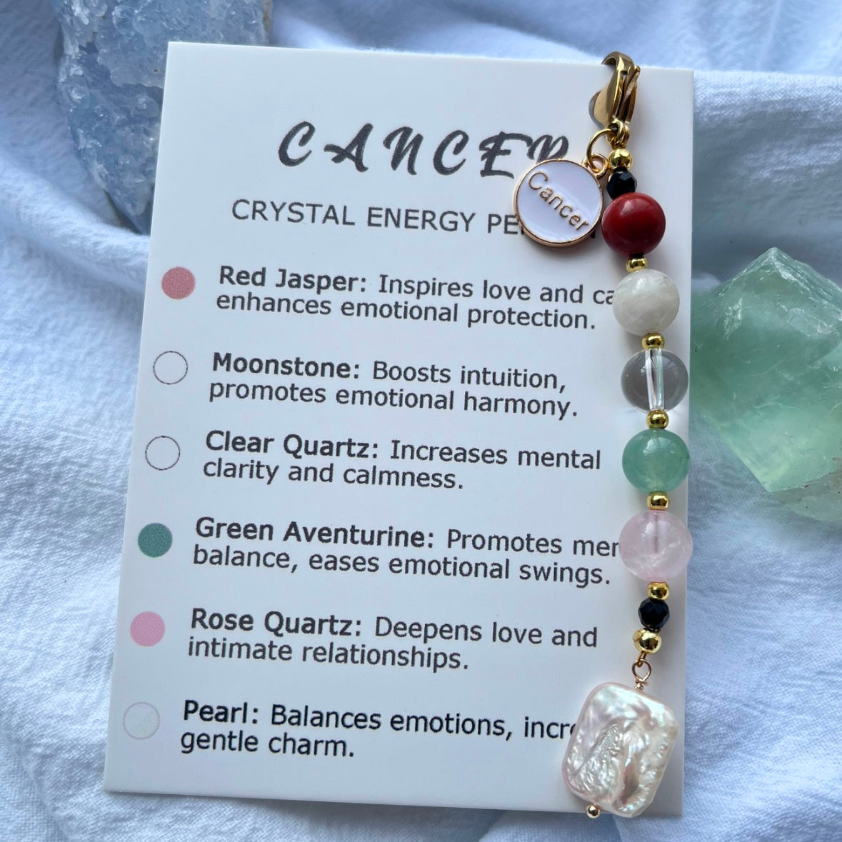 Zodiac Crystal Pendants