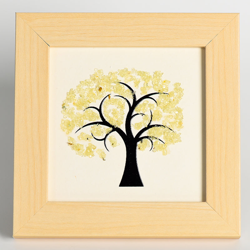 Tree of Life Picture Frame Decoration With Crystals