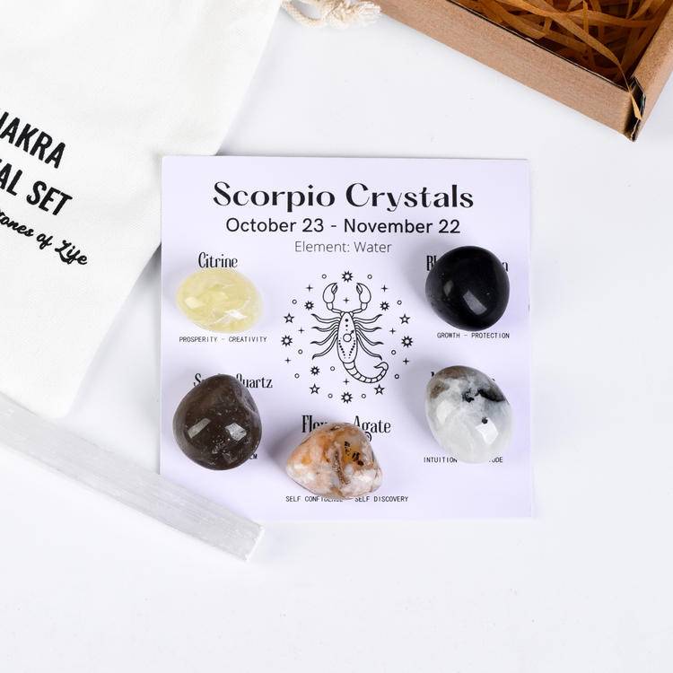 Zodiac Crystal Stone Set