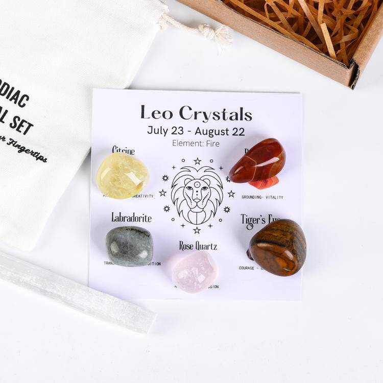 Zodiac Crystal Stone Set