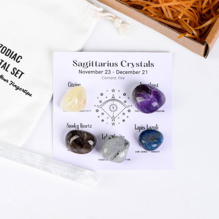 Zodiac Crystal Stone Set