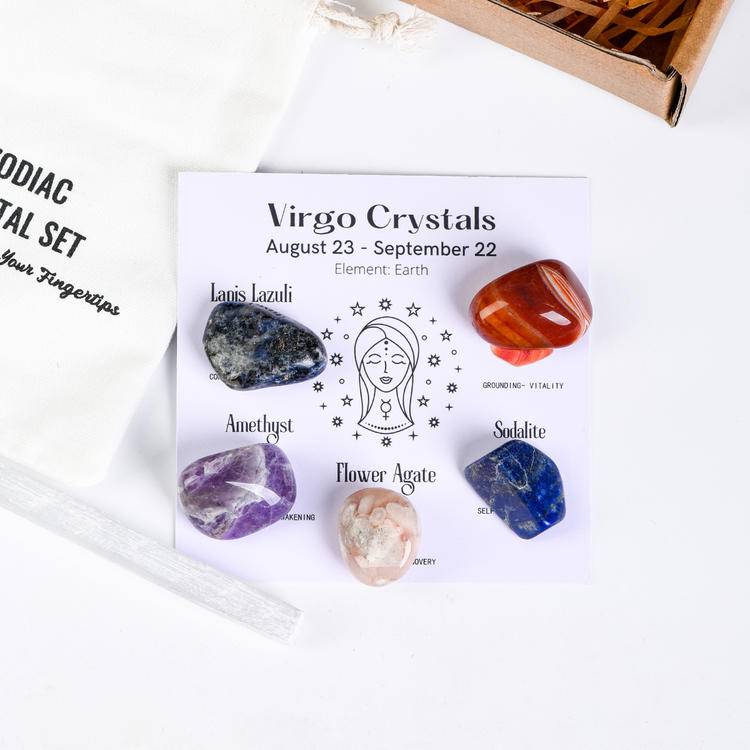 Zodiac Crystal Stone Set