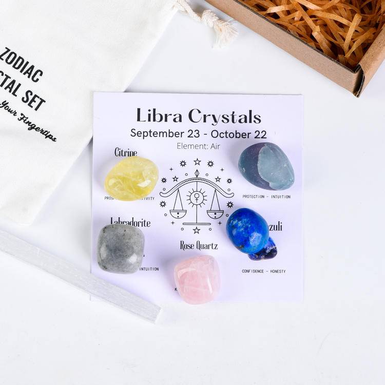Zodiac Crystal Stone Set