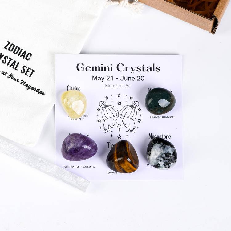 Zodiac Crystal Stone Set