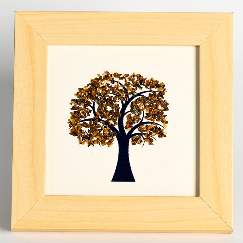 Tree of Life Picture Frame Decoration With Crystals