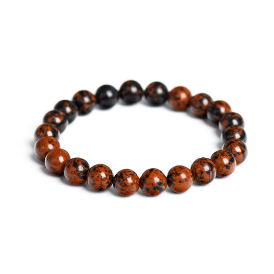 LUMINOSOUL Red Obsidian Bracelet