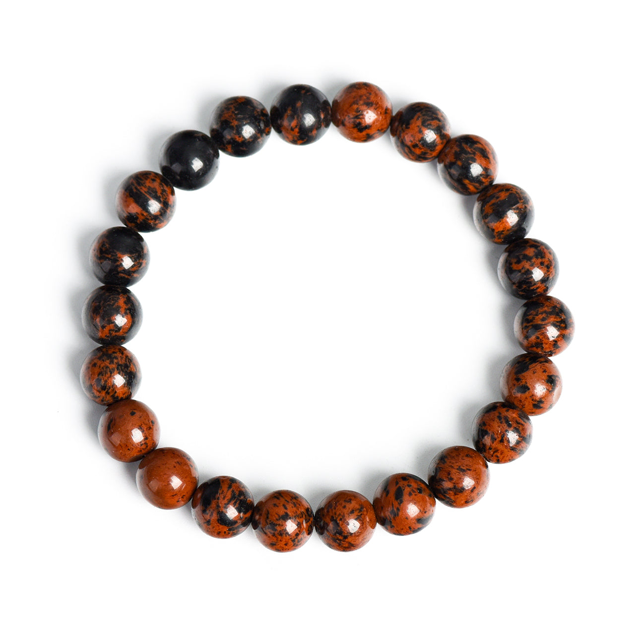 LUMINOSOUL Red Obsidian Bracelet