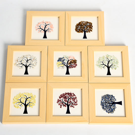 Tree of Life Picture Frame Decoration With Crystals